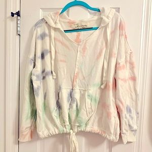VINTAGE HAVANA | WHITE TIE DYE HOODIE